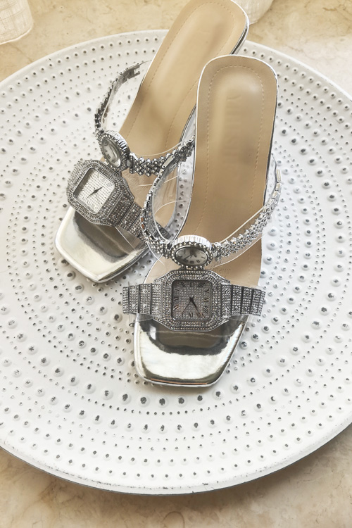 Luxury Watch & Jewellery - Original design Crystal watch high heels