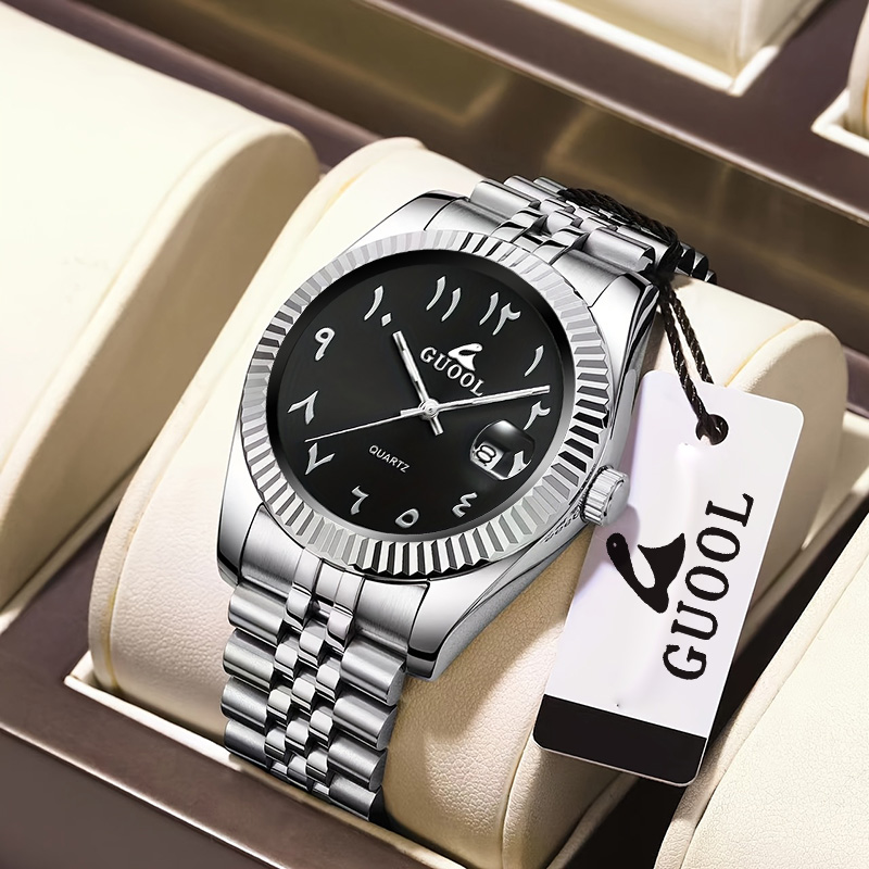 Luxury Watch Arabic - New Hot-Selling Men's Stainless Steel Five-Link