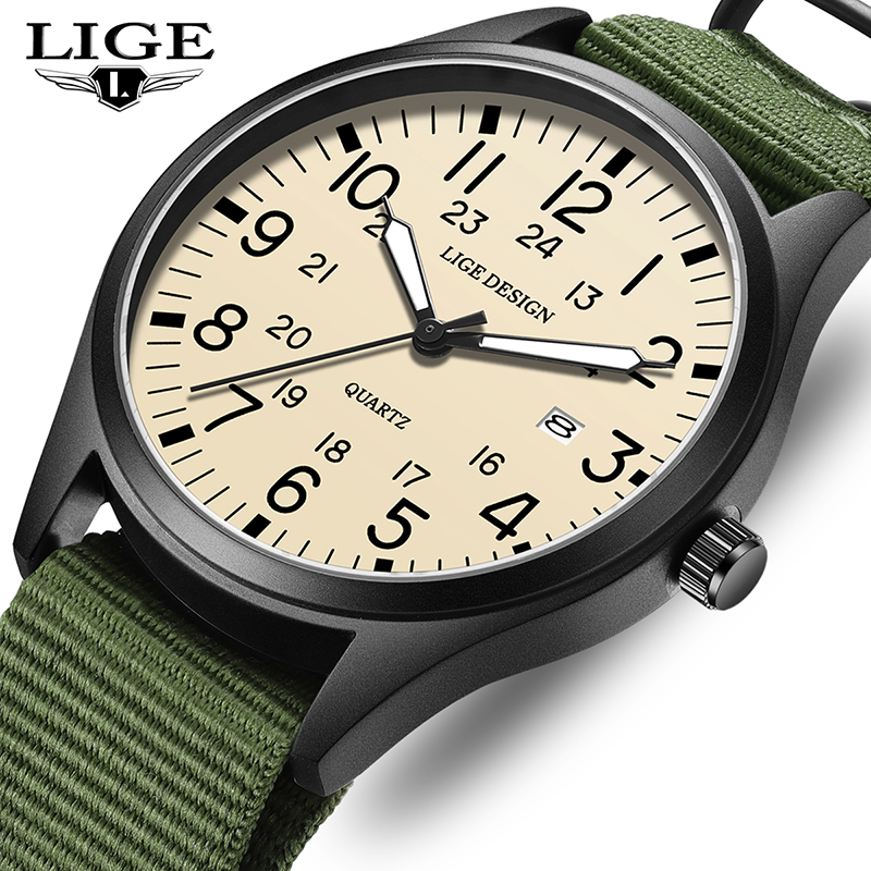 Luxury Watch Men - LIGE 2026 TOP NEW Quartz Wristwatch