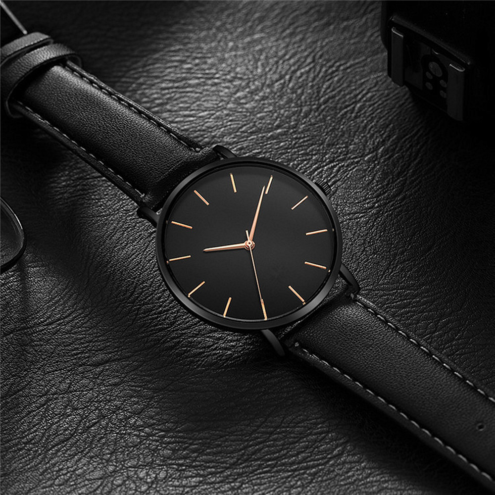 Luxury Watch Investment - Simple Style Analog Quartz Mens Watch