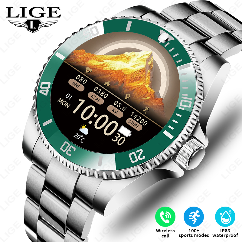 LIGE New Smart Watch Men Bluet - Luxury Watch In The World review and price
