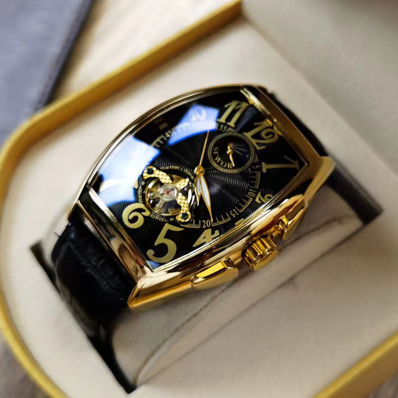 SEWOR Mechanical Watch Men Gol - Luxury Watch Arabic review and price