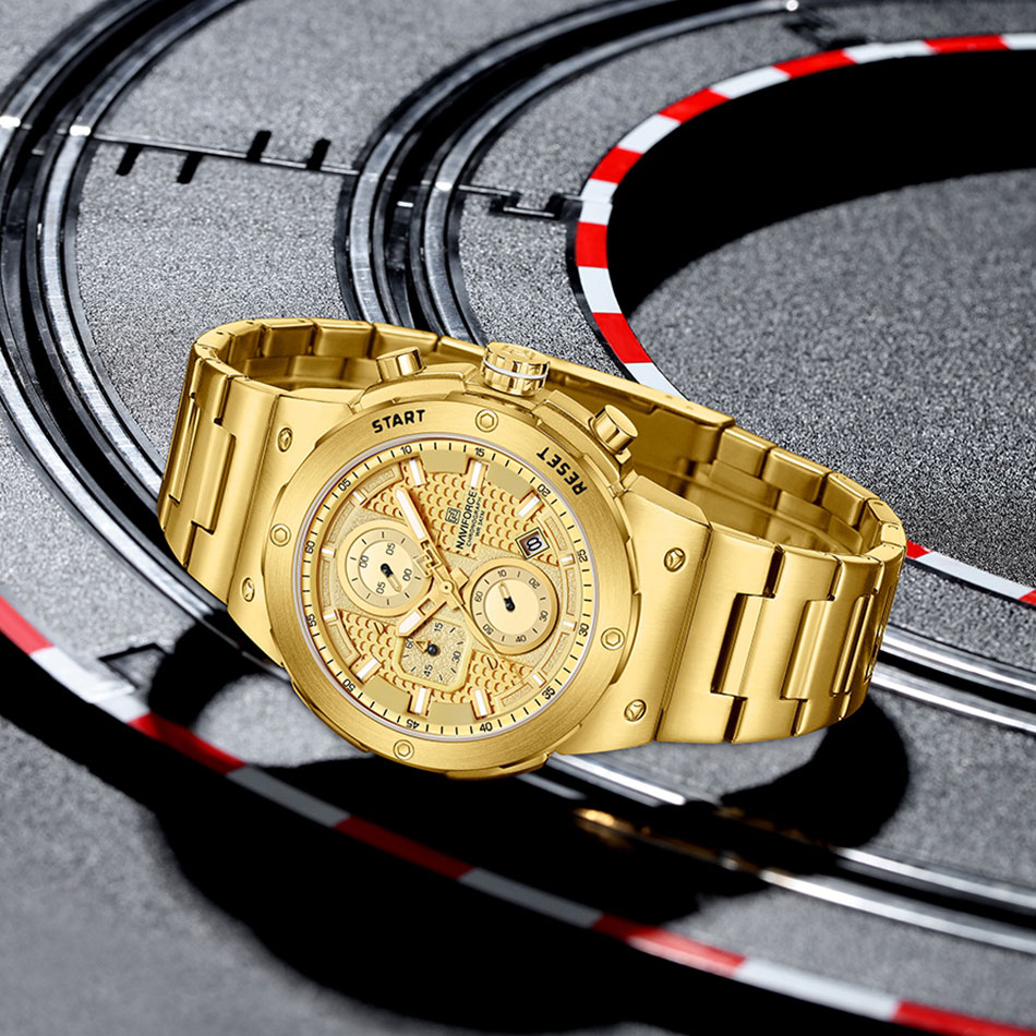 NAVIFORCE Top Luxury Men Watch - Field Watch Military review and price