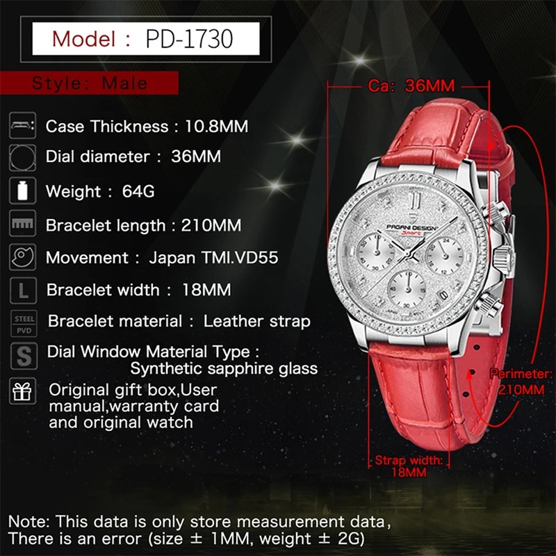 PAGANI DESIGN Multi Functional - Luxury Watch In Japan review and price