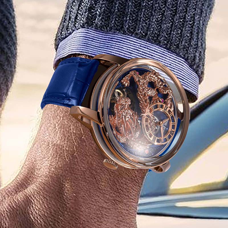 PINDU Develops And Designs New - Luxury Watch Arabic review and price