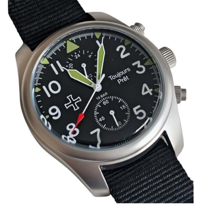 Toujours Pret Dual Time GMT Qu - Field Watch Military review and price