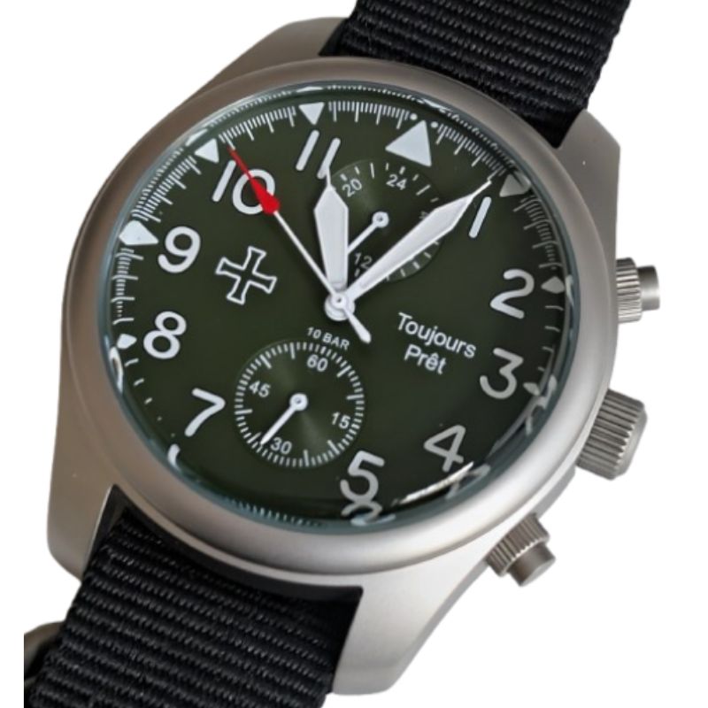 Toujours Pret Dual Time GMT Qu - Field Watch Military review and price