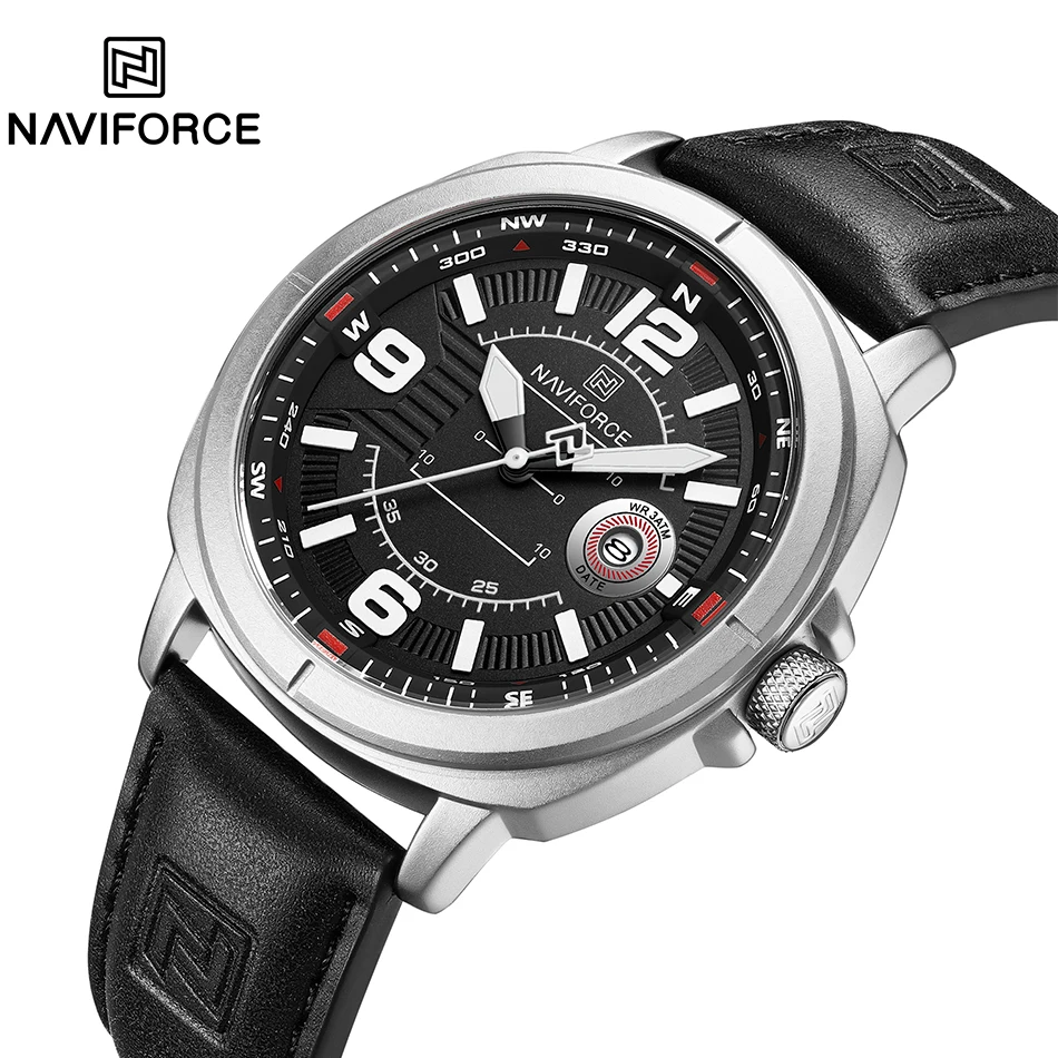 NAVIFORCE  High Quality PU Ban - Field Watch Military review and price