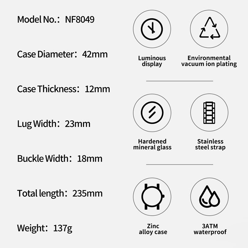 NAVIFORCE Fashion Watch For Me - Field Watch Military review and price
