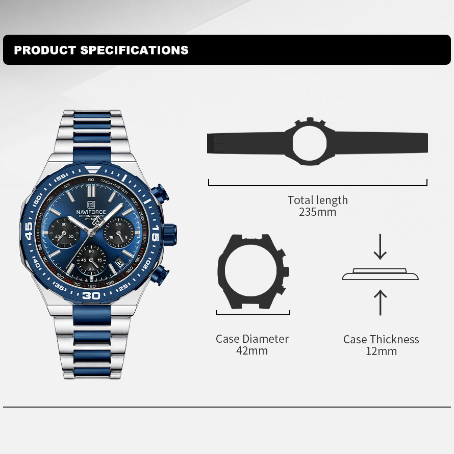 NAVIFORCE Fashion Watch For Me - Field Watch Military review and price