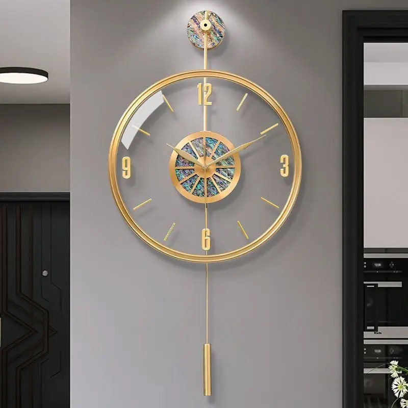 Alloy Seashell Wall Clock Sile - Luxury Watch Wall Clock review and price