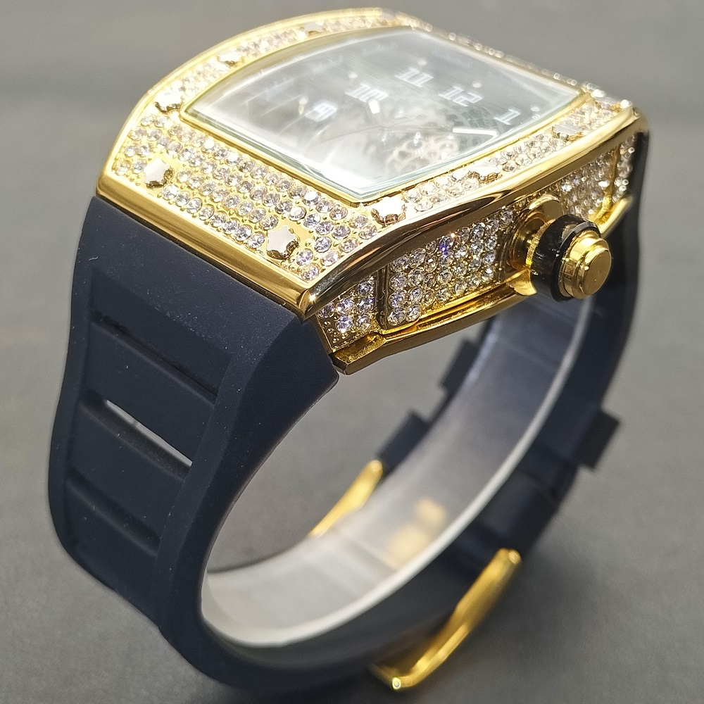 MISSFOX New Men Wrist Watches  - Luxury Watch With Rubber Strap review and price