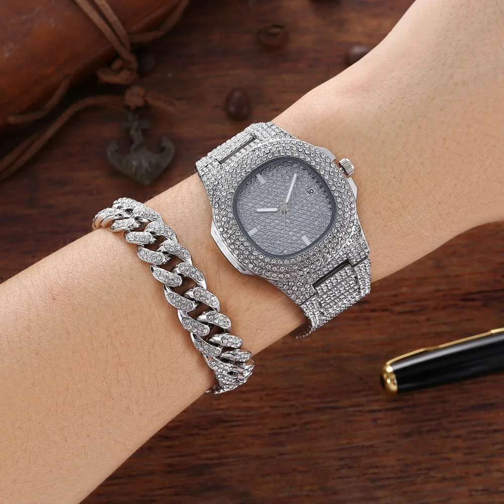 New Gold Color Watch &  Bracel - Luxury Watch Miami review and price
