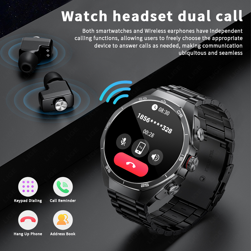 TWS Music Watches Earbuds Smar - Luxury Watch In The World review and price