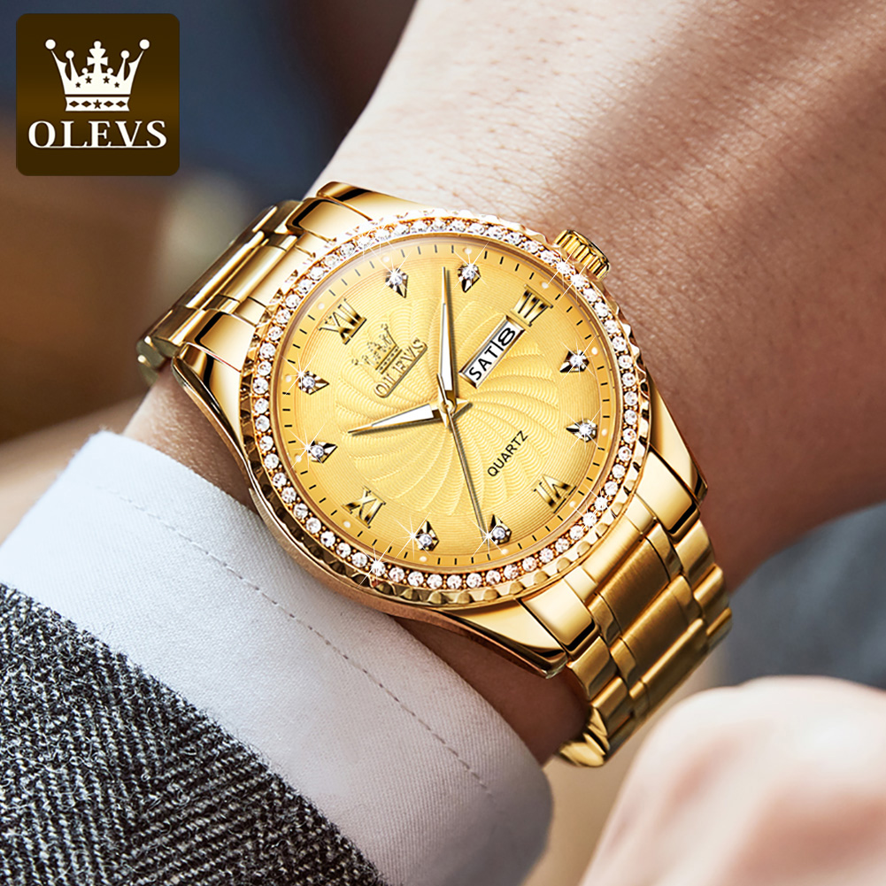 OLEVS 5565 Luxury Brand Quartz - Luxury Watch Investment review and price