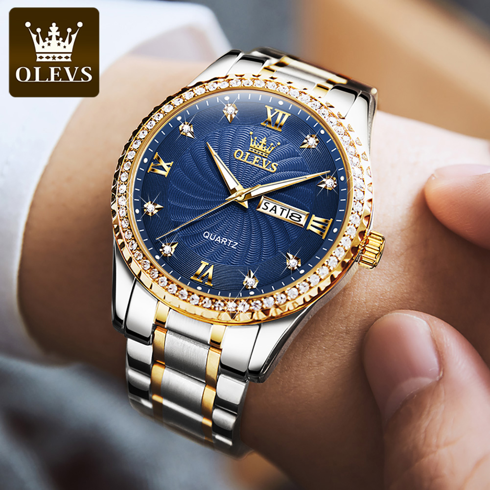 OLEVS 5565 Luxury Brand Quartz - Luxury Watch Investment review and price