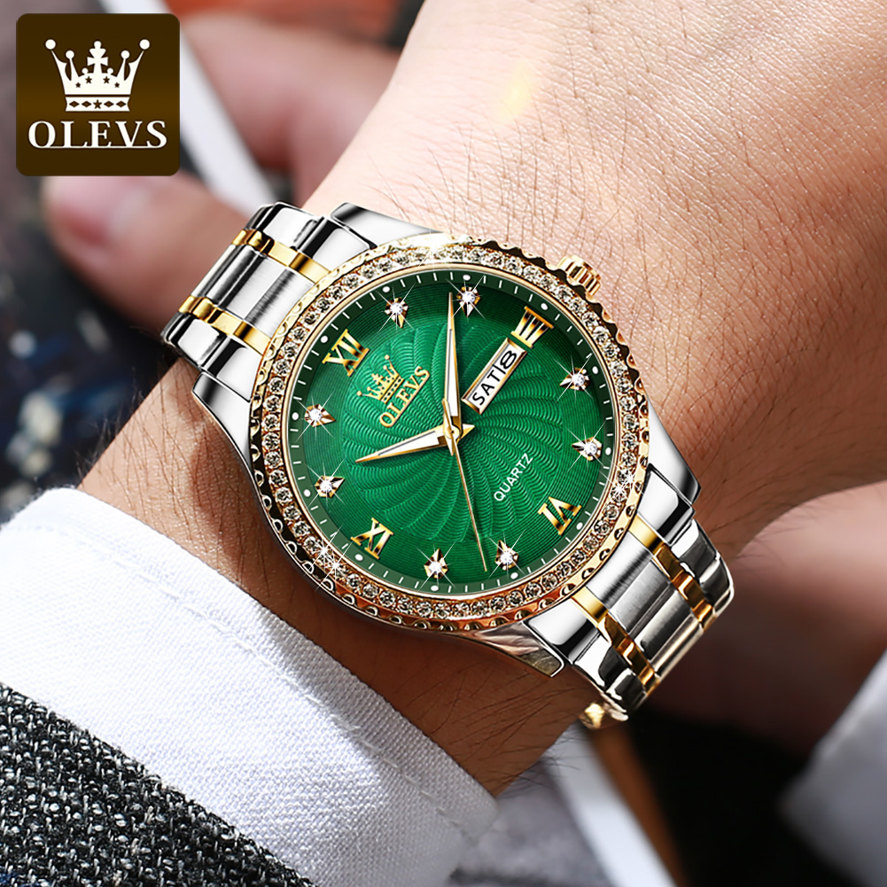 OLEVS 5565 Luxury Brand Quartz - Luxury Watch Investment review and price