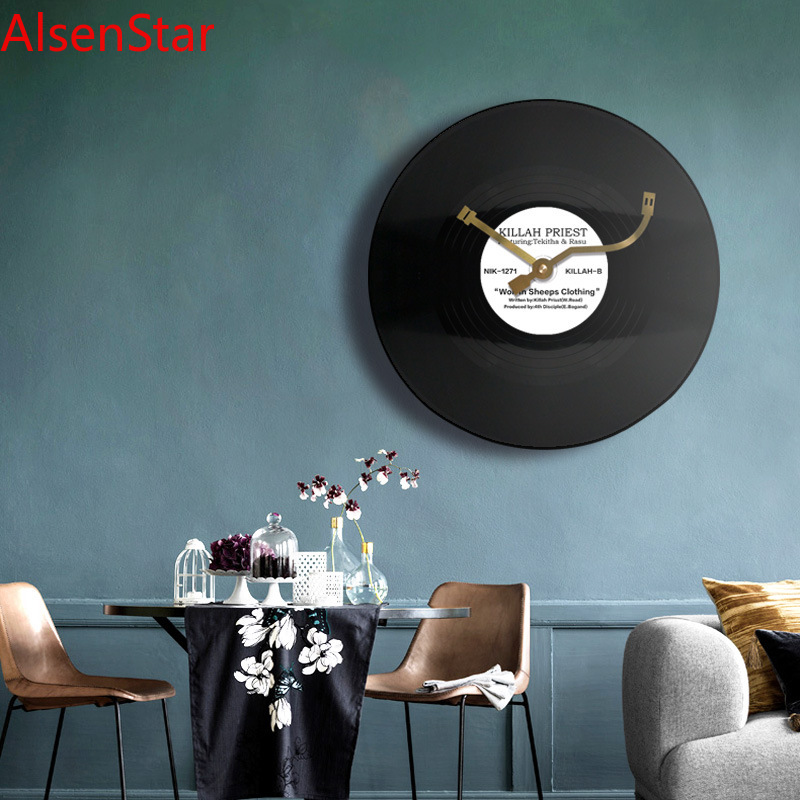 12 Inches Vinyl Record Retro C - Luxury Watch Wall Clock review and price
