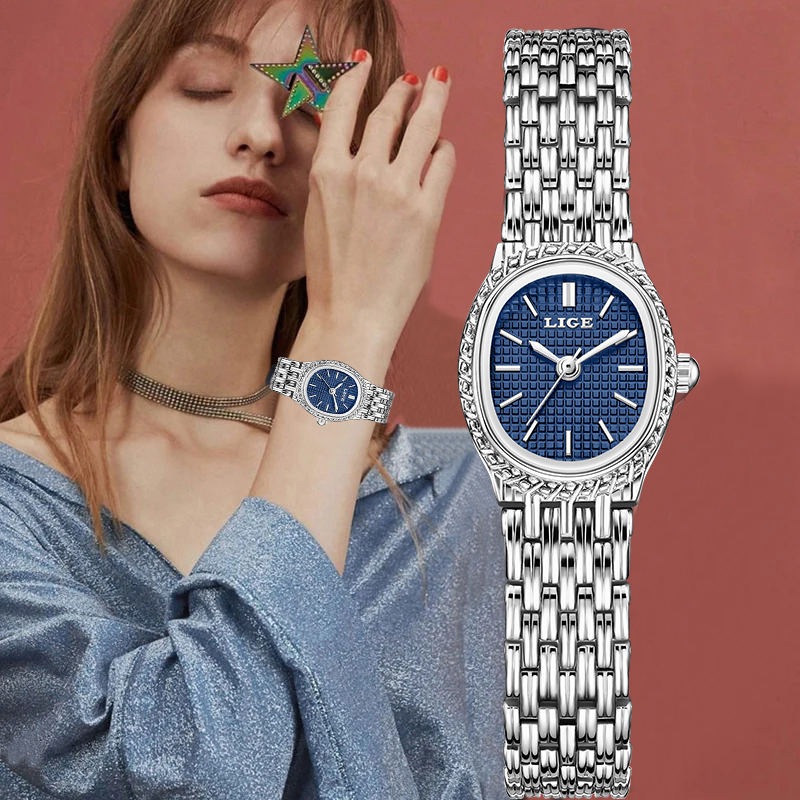 LIGE Fashion Luxury Quartz Wom - Luxury Watch & Jewellery review and price