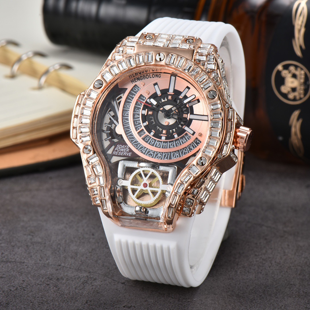 Full diamond Case Business Lux - Luxury Watch Arabic review and price