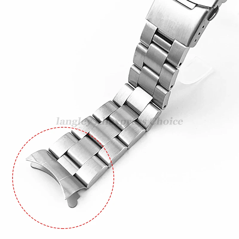 Curved End Link for Seiko SKX0 - Luxury Watch Investment review and price
