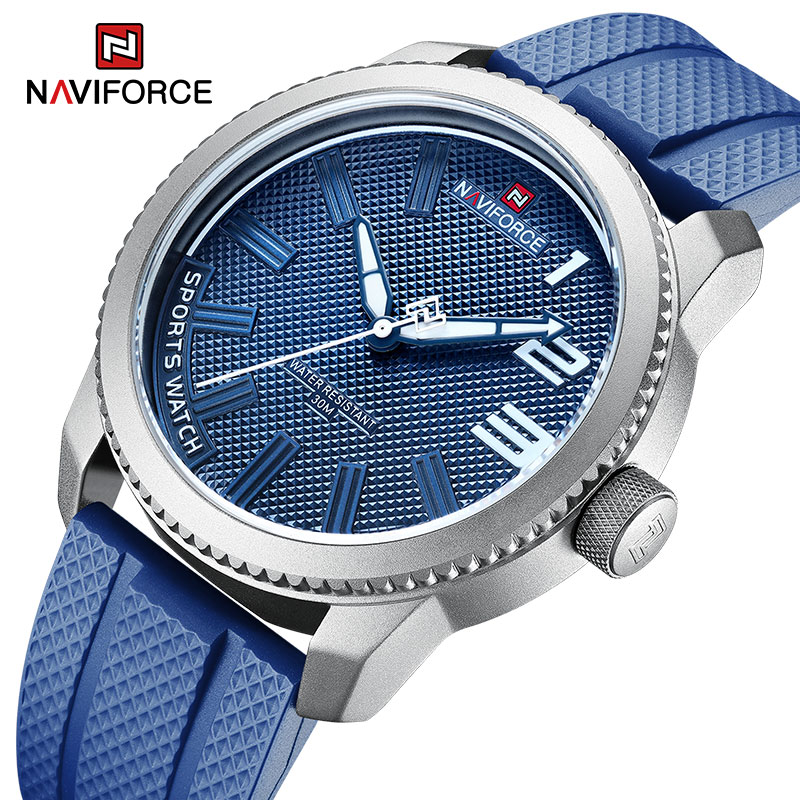 NAVIFORCE Silicone Band Sport  - Field Watch Military review and price