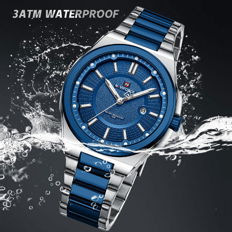 NAVIFORCE Men Quartz Watch Bus - Field Watch Military review and price