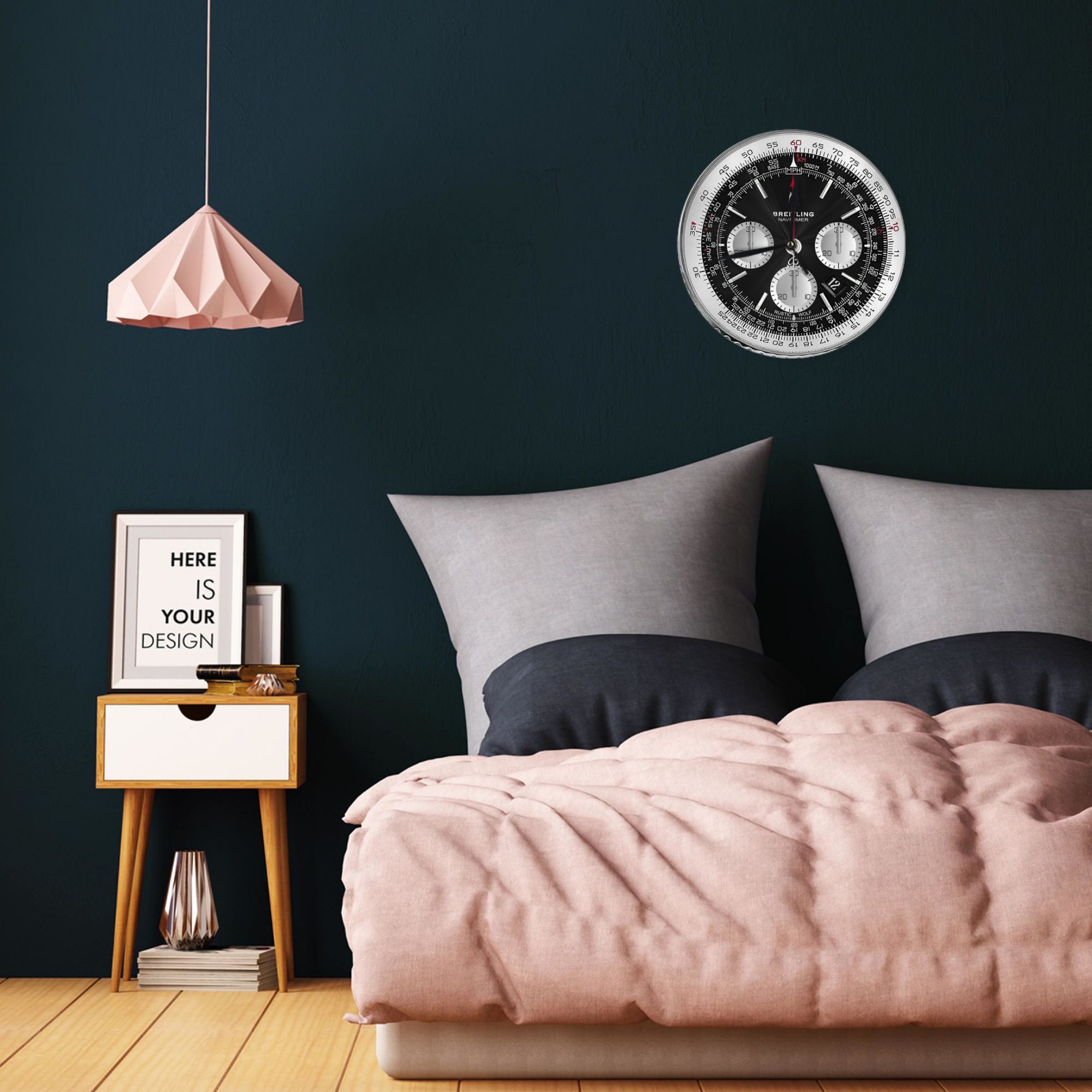Black Luxury Watch Face Wall C - Luxury Watch Wall Clock review and price