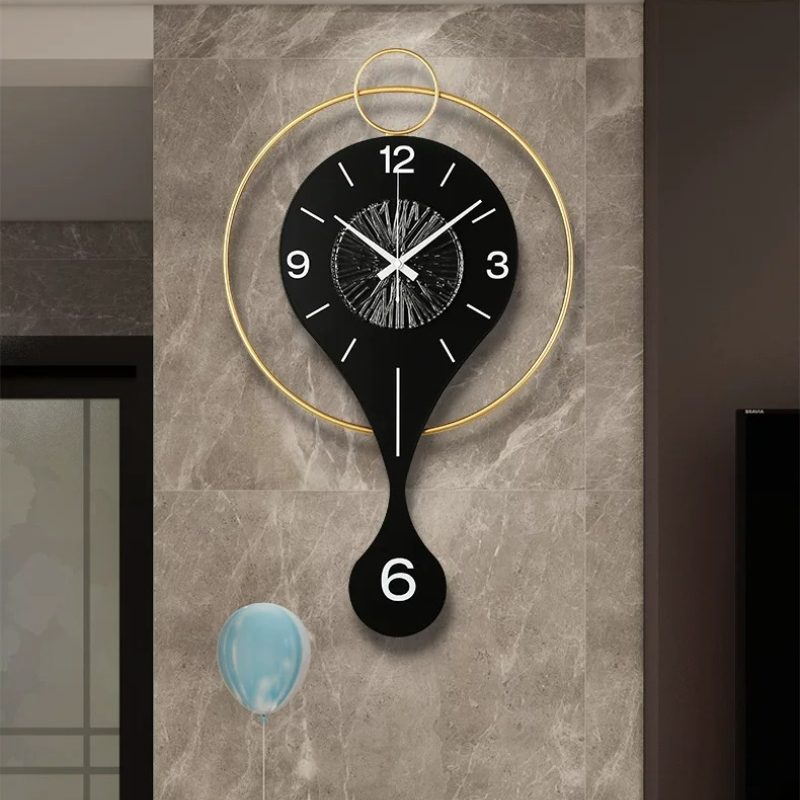 Luxury Circular swinging wall  - Luxury Watch Wall Clock review and price