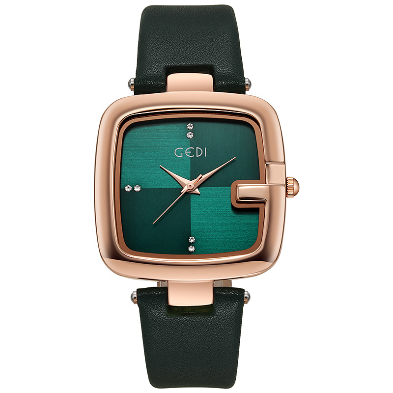 Fashion Gedi Top Brand Light L - Luxury Watch With Leather Strap review and price
