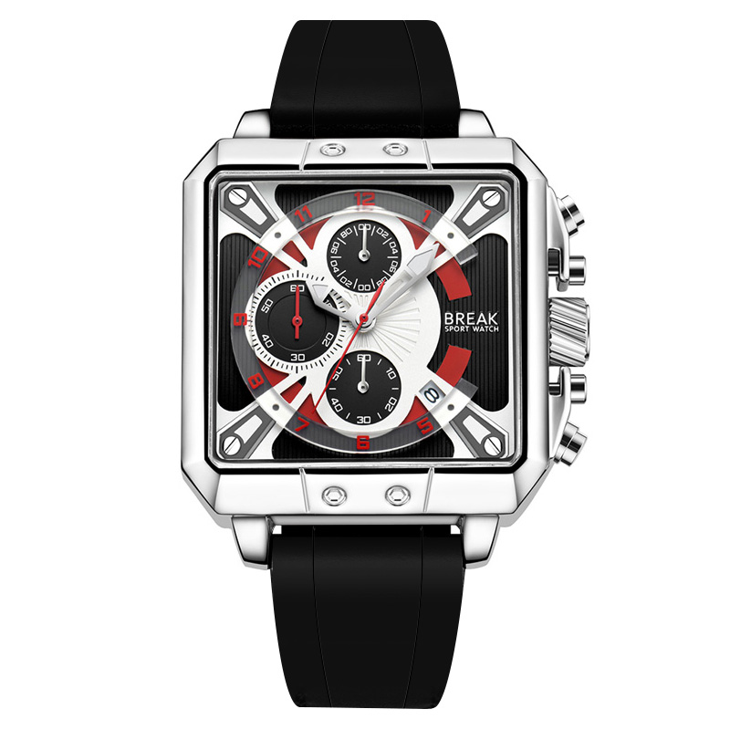 New Luxury Top Brand Chronogra - Luxury Watch With Rubber Strap review and price