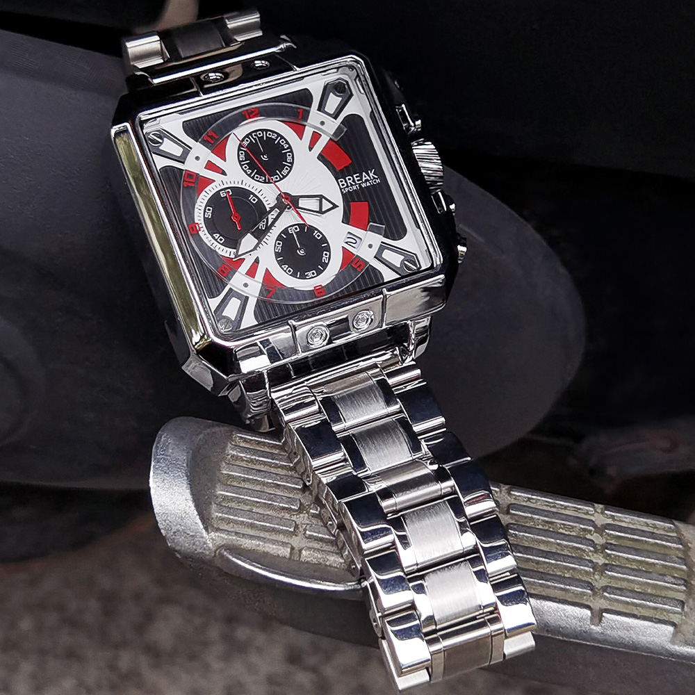 New Luxury Top Brand Chronogra - Luxury Watch With Rubber Strap review and price