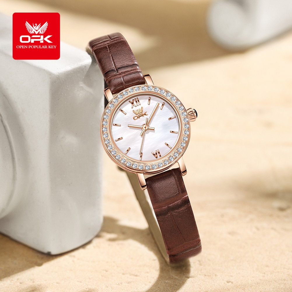 OPK 6063 Light Luxury Watch Wo - Luxury Watch With Leather Strap review and price