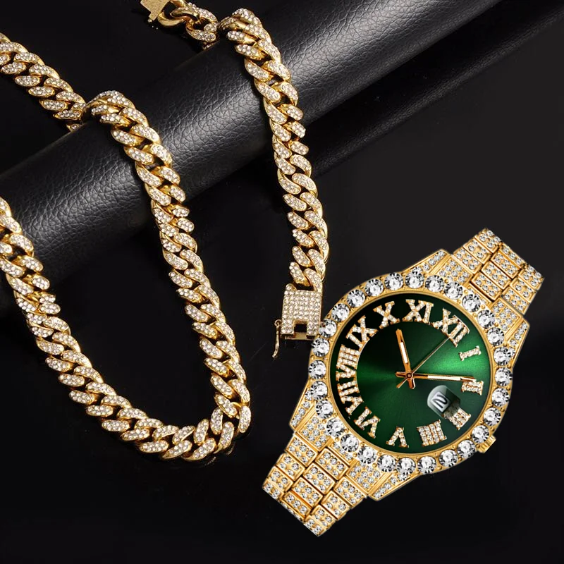 Quartz Luxury Gold Sliver Watc - Luxury Watch Miami review and price