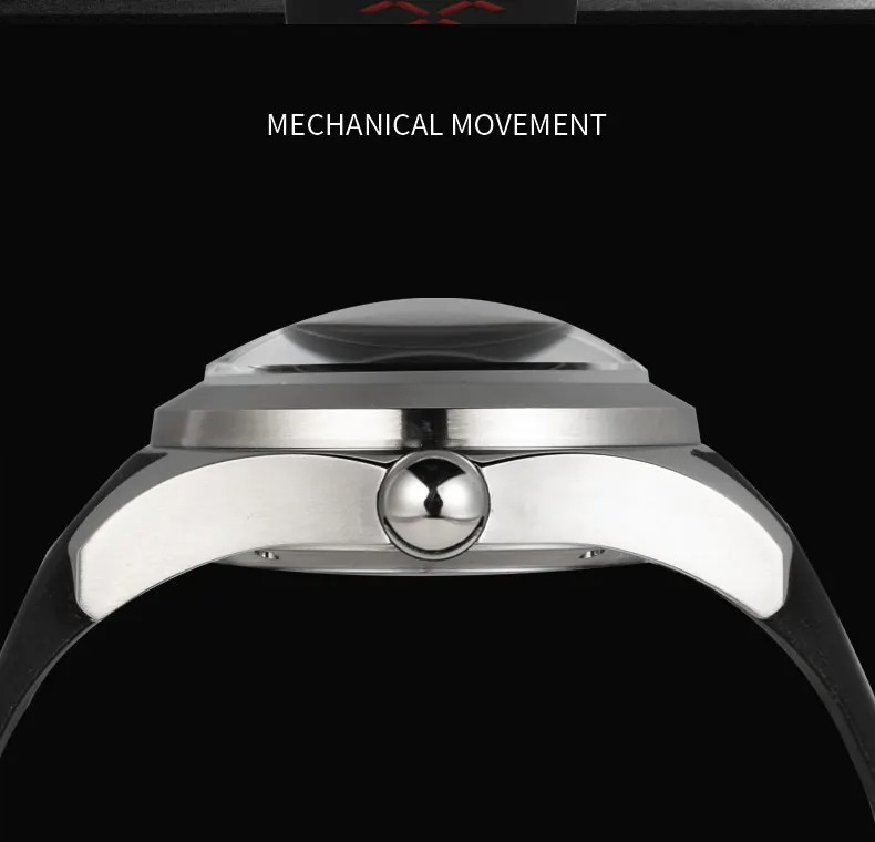 KAFYASE Men Automatic Watch 46 - Luxury Watch With Rubber Strap review and price