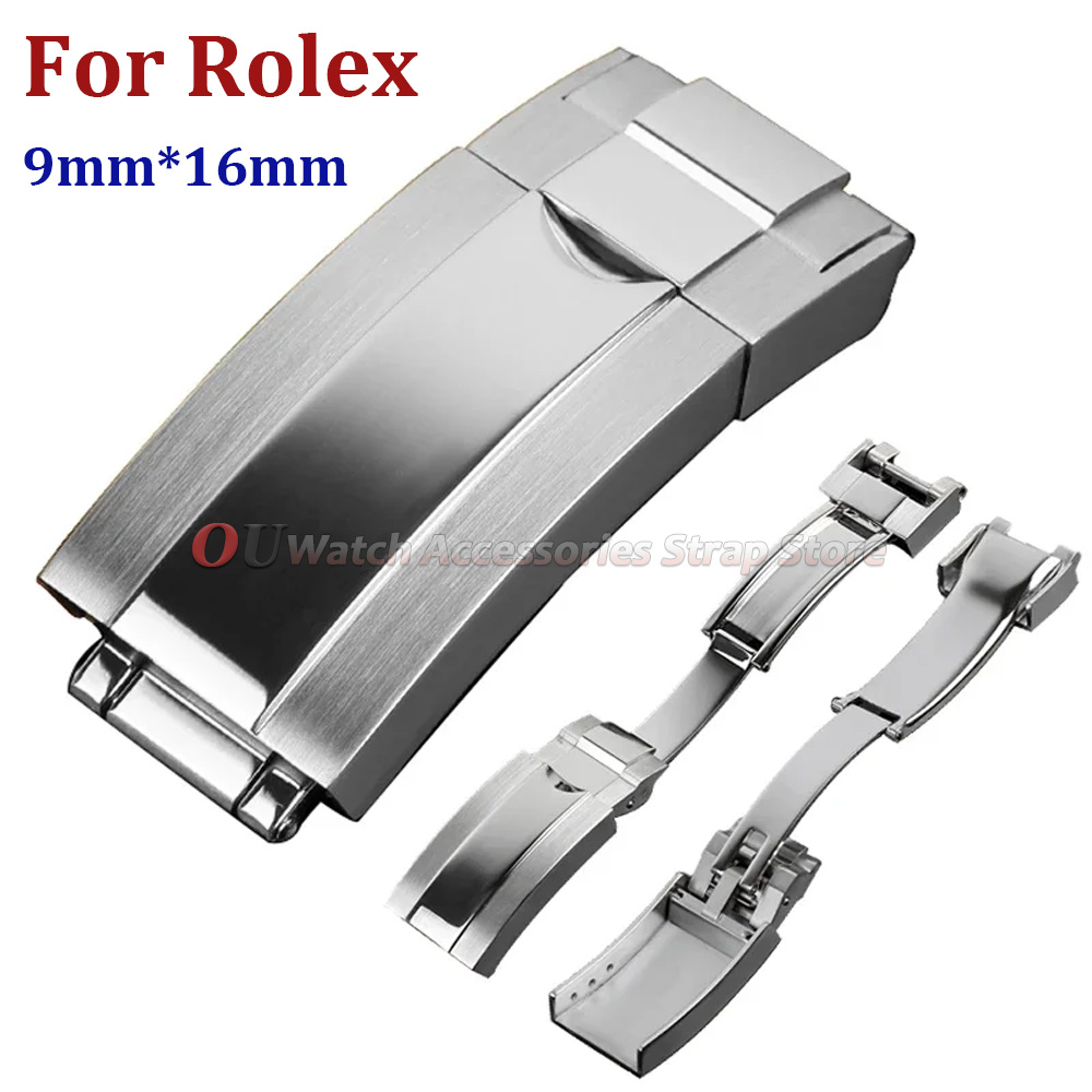 9mmx16mm Stainless Steel Deplo - Luxury Watch Investment review and price