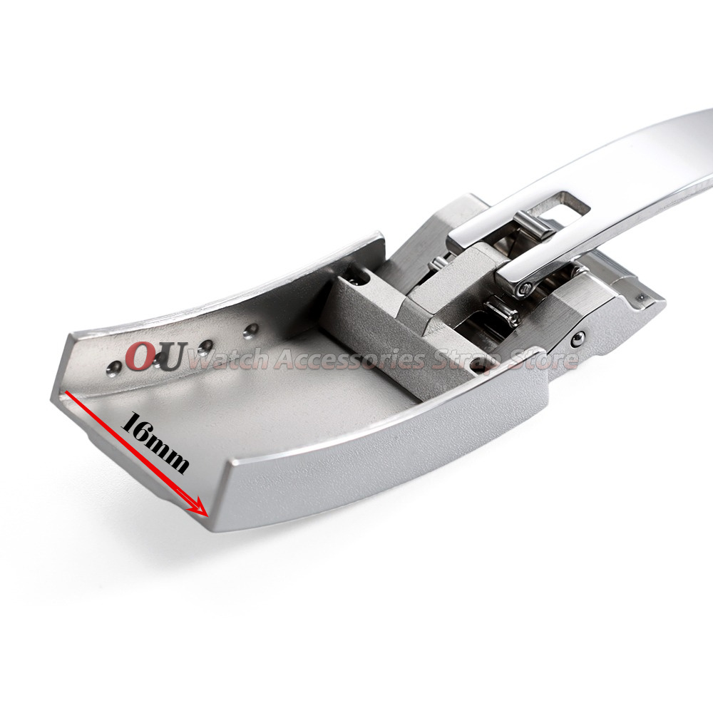 9mmx16mm Stainless Steel Deplo - Luxury Watch Investment review and price