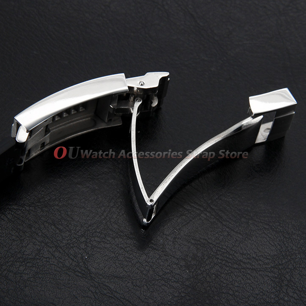 9mmx16mm Stainless Steel Deplo - Luxury Watch Investment review and price