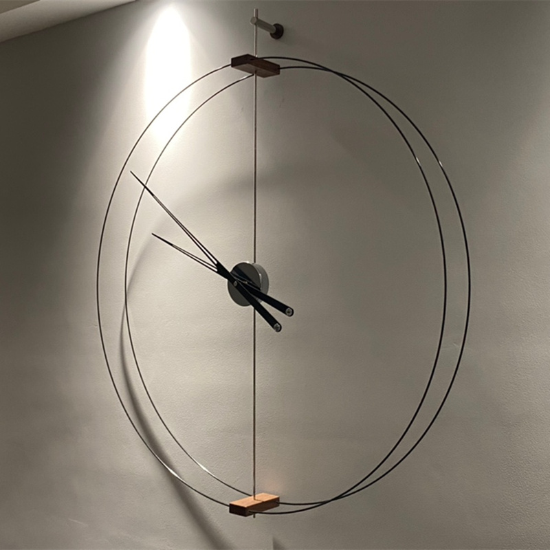 Spanish minimalist walnut wall - Luxury Watch Wall Clock review and price